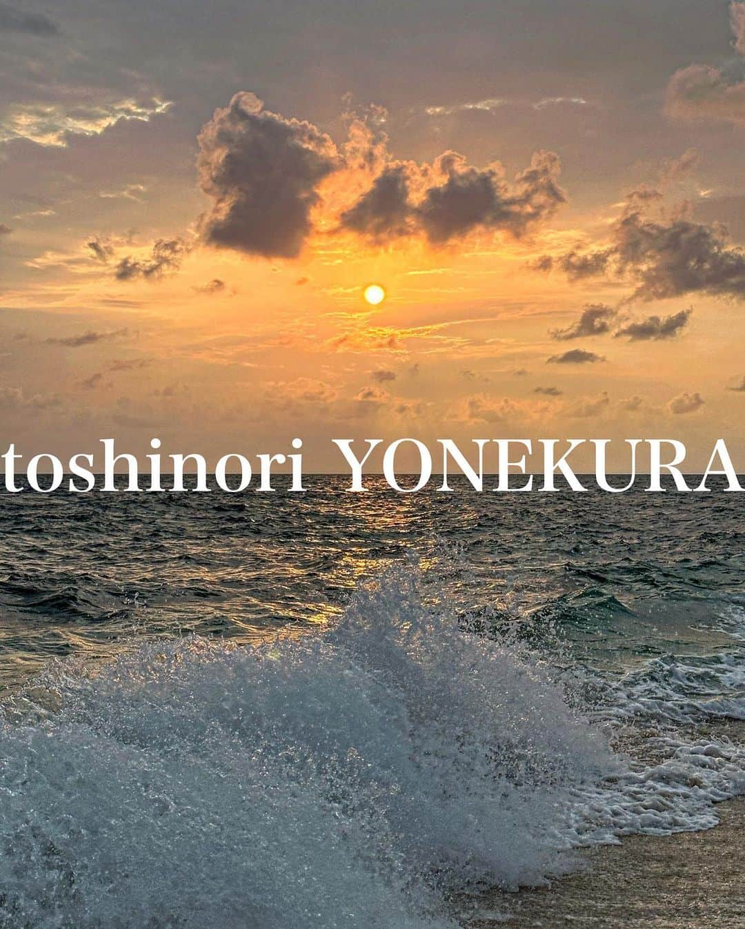 米倉利紀さんのインスタグラム写真 - (米倉利紀Instagram)「THANK YOU🙏  #島暮らし #夕陽」6月16日 1時13分 - toshi_yonekura