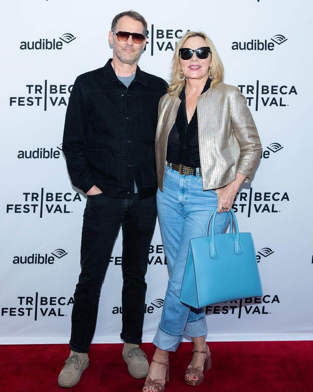 キム・キャトラルのインスタグラム：「Thank you for a fun afternoon celebrating love ! @tribecafilmfestival @tribecaAudio @nytimes」