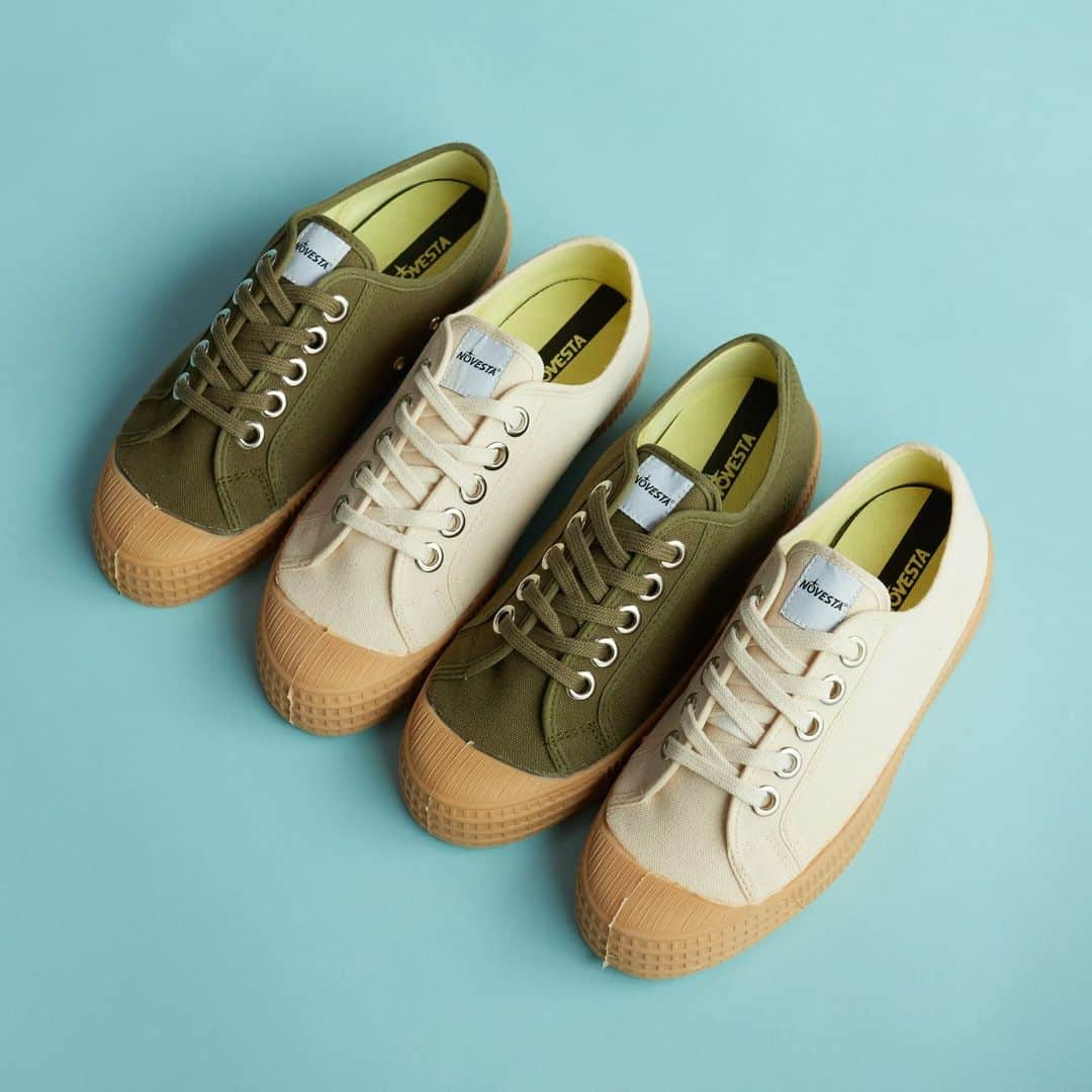 MATCHESFASHION.COMのインスタグラム：「If you haven’t already, get to know @novesta’s sneakers. New to #MATCHES, discover the trainers in a multitude of neutral colours for easy-to-style footwear with timeless appeal.」