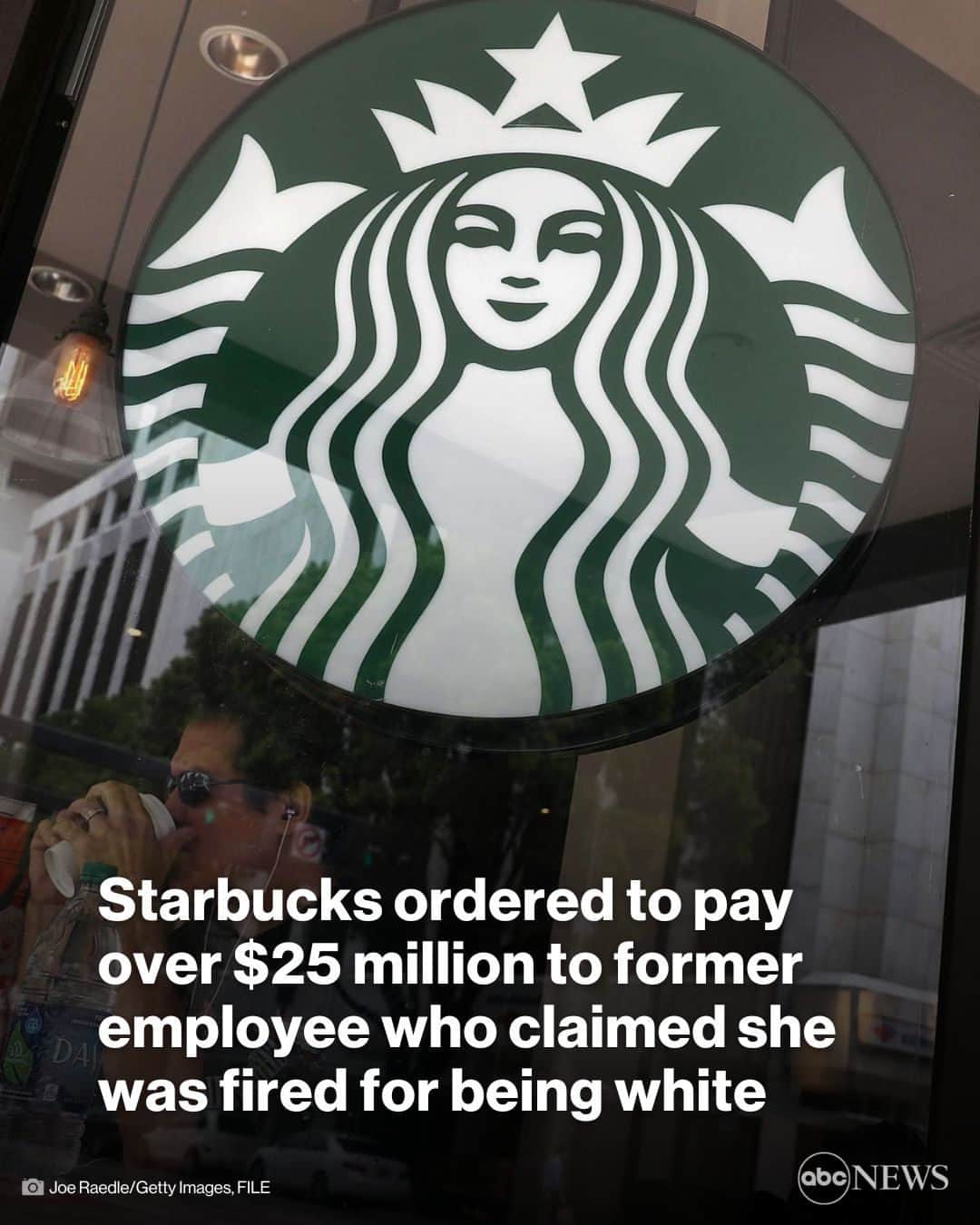 ABC Newsのインスタグラム：「A jury ruled unanimously in favor of a former Starbucks employee who sued the company for wrongful termination, claiming that she was fired for being white.   Shannon Phillips, a former regional director for the chain, claimed in a lawsuit first filed in 2019 that "her race was a determinative factor" in Starbucks' decision to fire her in the wake of a 2018 racial firestorm. MORE AT LINK IN BIO.」