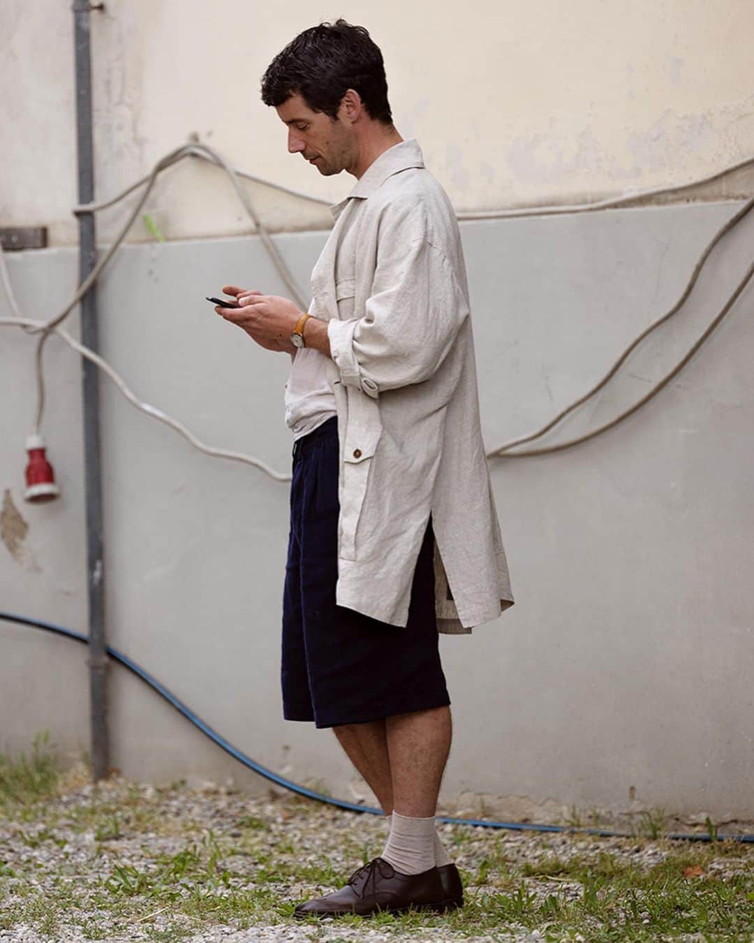 スコット・シューマンさんのインスタグラム写真 - (スコット・シューマンInstagram)「More Pitti Uomo super stylish young men! Firenze」6月16日 3時29分 - thesartorialist