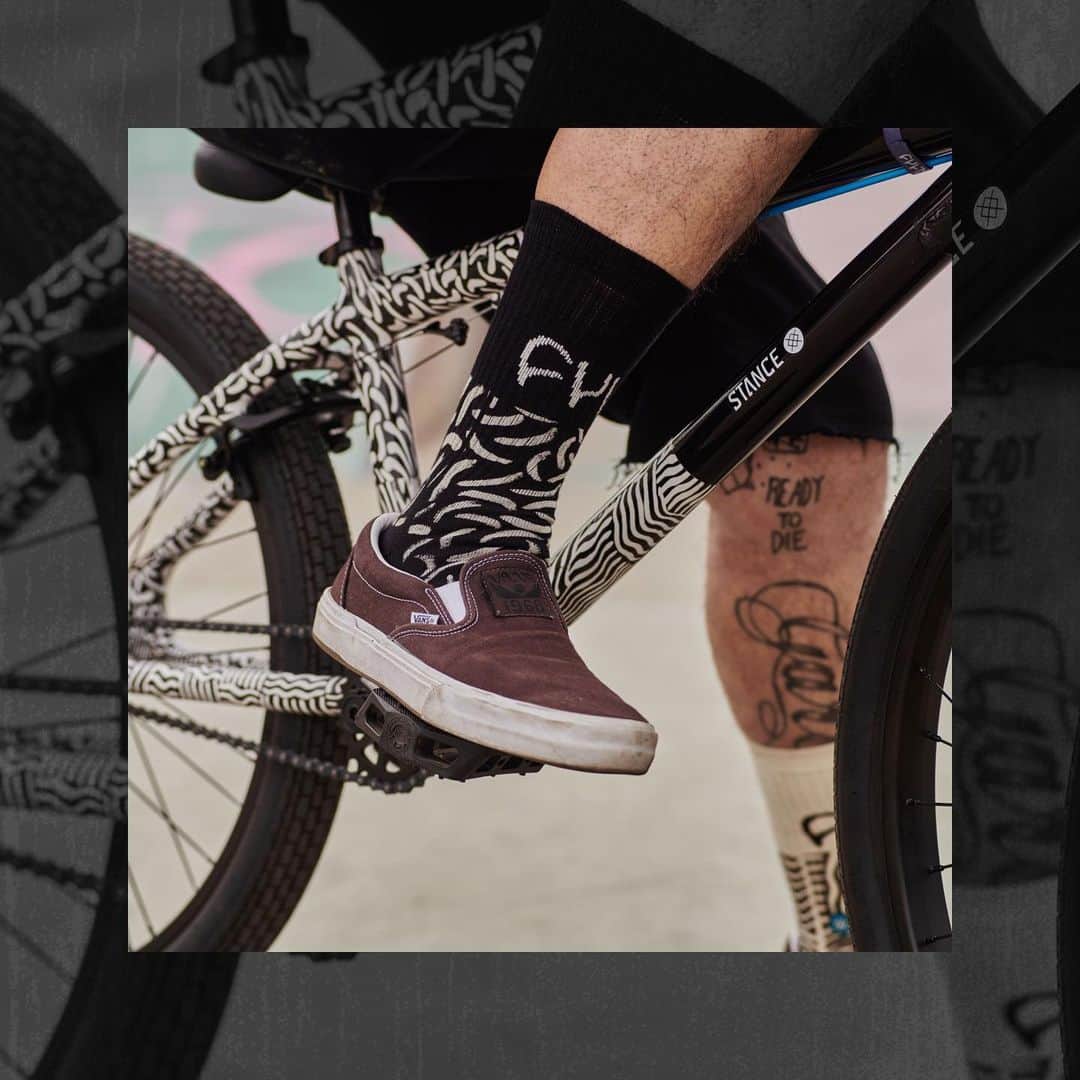 Stanceさんのインスタグラム写真 - (StanceInstagram)「Pleasure Awaits...⁠ 🚲🧦📈 ⁠ For those in the know, Robbie Morales and his Cult imprint are synonymous with core BMX. As longtime fans, we’re proud to be partnering with the crew on a hyper-limited collection featuring a special edition 24” Stance bike and mix-matched collab sock. ⁠ ⁠ We sat down with Cult leader Robbie Morales for a quick Q&A about our recent collaboration in our link in bio. 🔗  #stancesocks #stitcheddifferent #cultcrew」6月16日 3時45分 - stanceofficial