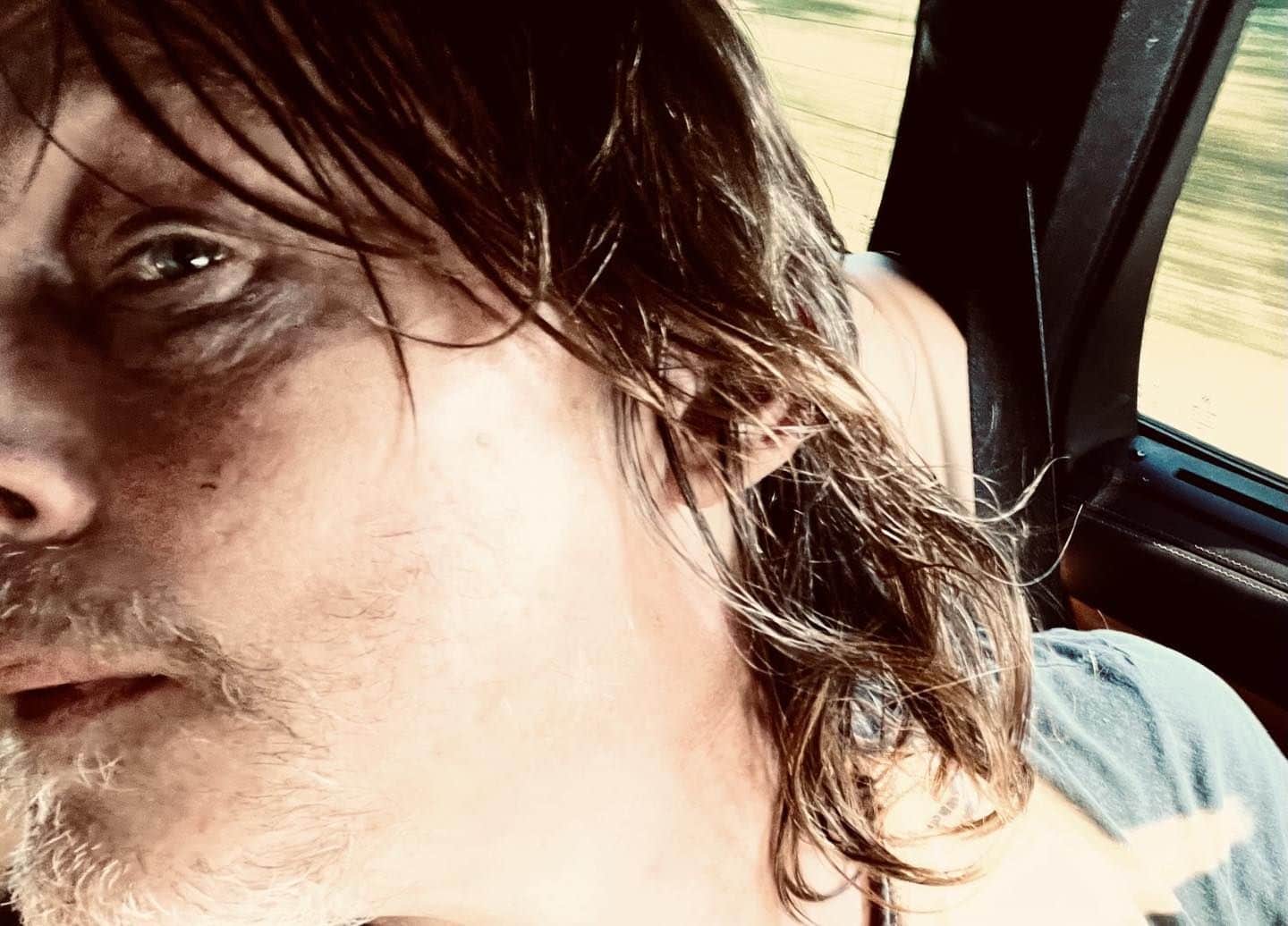 ノーマン・リーダスのインスタグラム：「🎃」