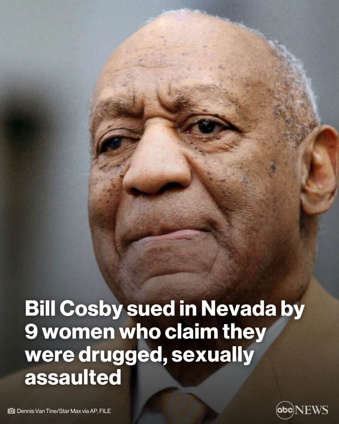 ABC Newsさんのインスタグラム写真 - (ABC NewsInstagram)「Nine women have filed a lawsuit against disgraced actor and comedian Bill Cosby, accusing him of sexually assaulting them between 1979 and 1992 in Nevada. MORE AT LINK IN BIO.」6月16日 4時30分 - abcnews