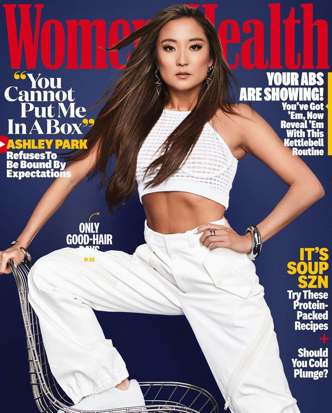 アシュレイ・パークのインスタグラム：「⚡️ @womenshealthmag july/aug cover 🥹」