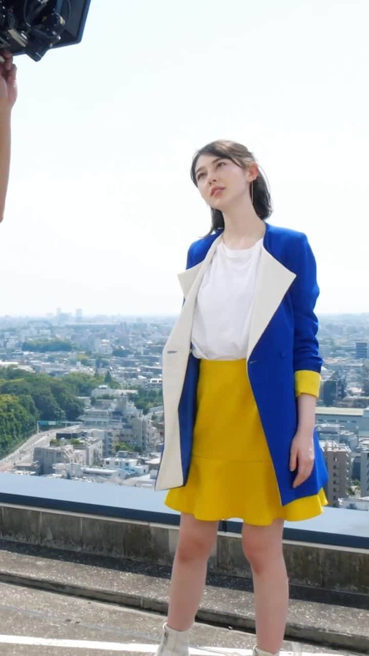 石川花のインスタグラム：「石川花 (Hanna Ishikawa) / Touch my heart -Music Video Behind The Scenes #2- #石川花 #HannaIshikawa #Touchmyheart」
