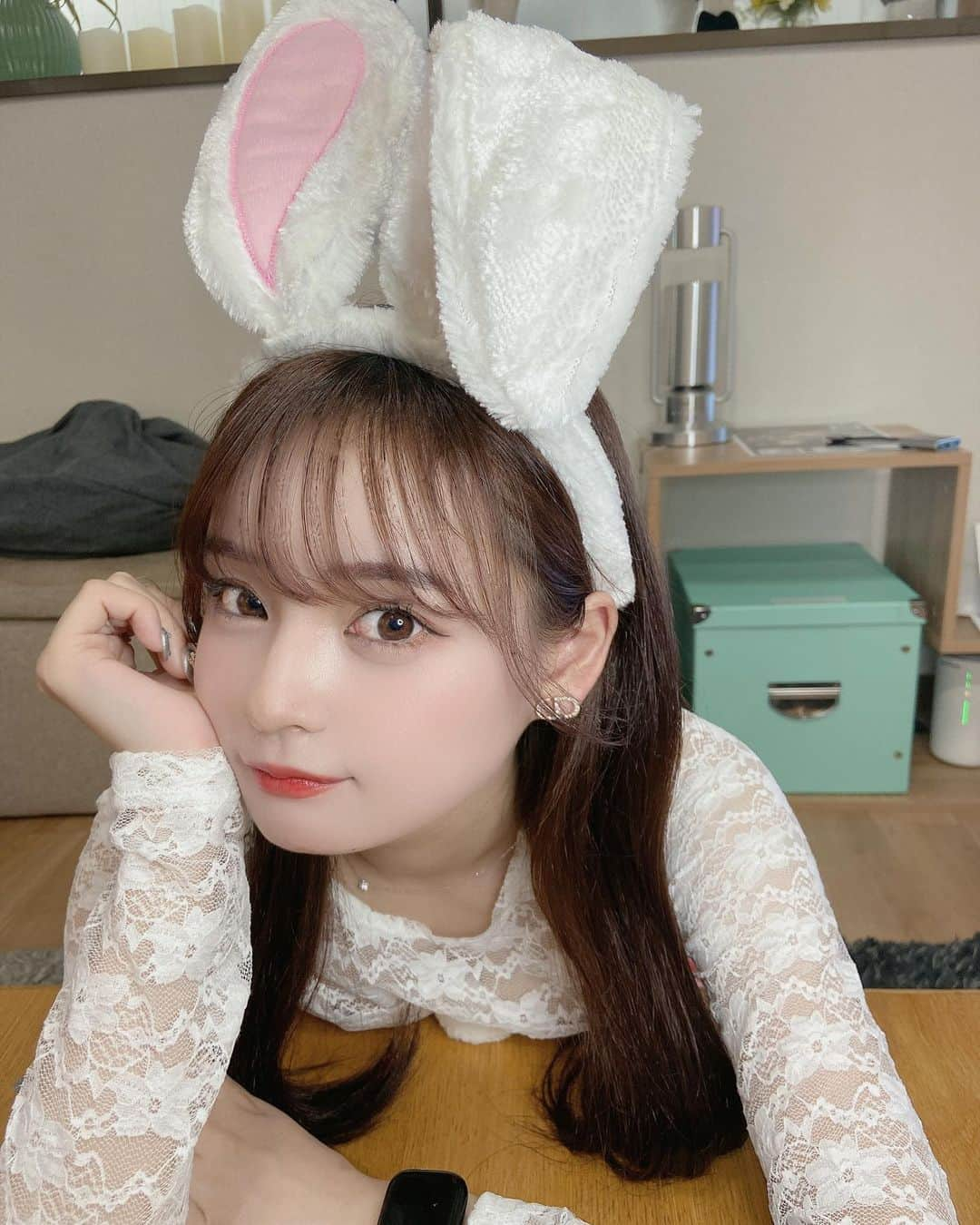 白石佑梨亜さんのインスタグラム写真 - (白石佑梨亜Instagram)「今日はうさちゃんになったよ🐰」6月16日 20時00分 - yuria.1