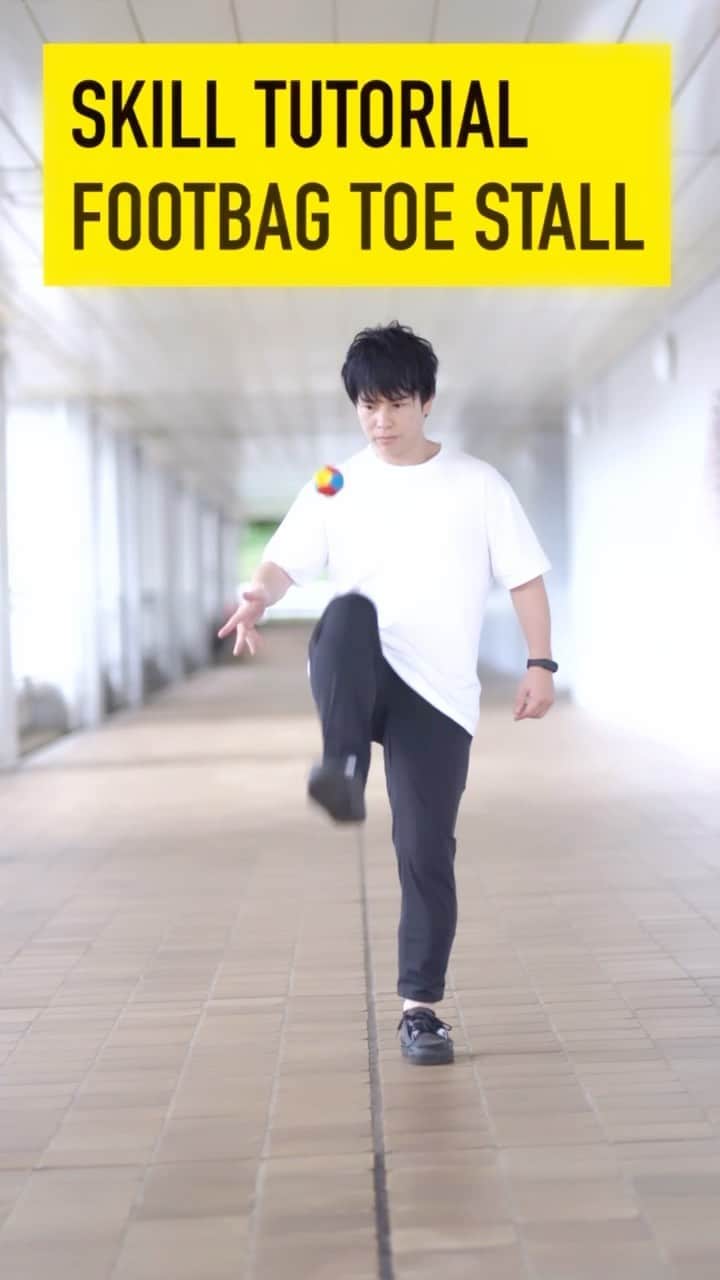 石田太志のインスタグラム：「【FOOTBAG SKILL TUTORIAL】 @taishiishida #footbagmania #footbag #worldchampion #trick #performance #soccer #football #skills #skill #フットバッグ #世界一 #パフォーマンス #サッカー #リフティング #フリースタイル」