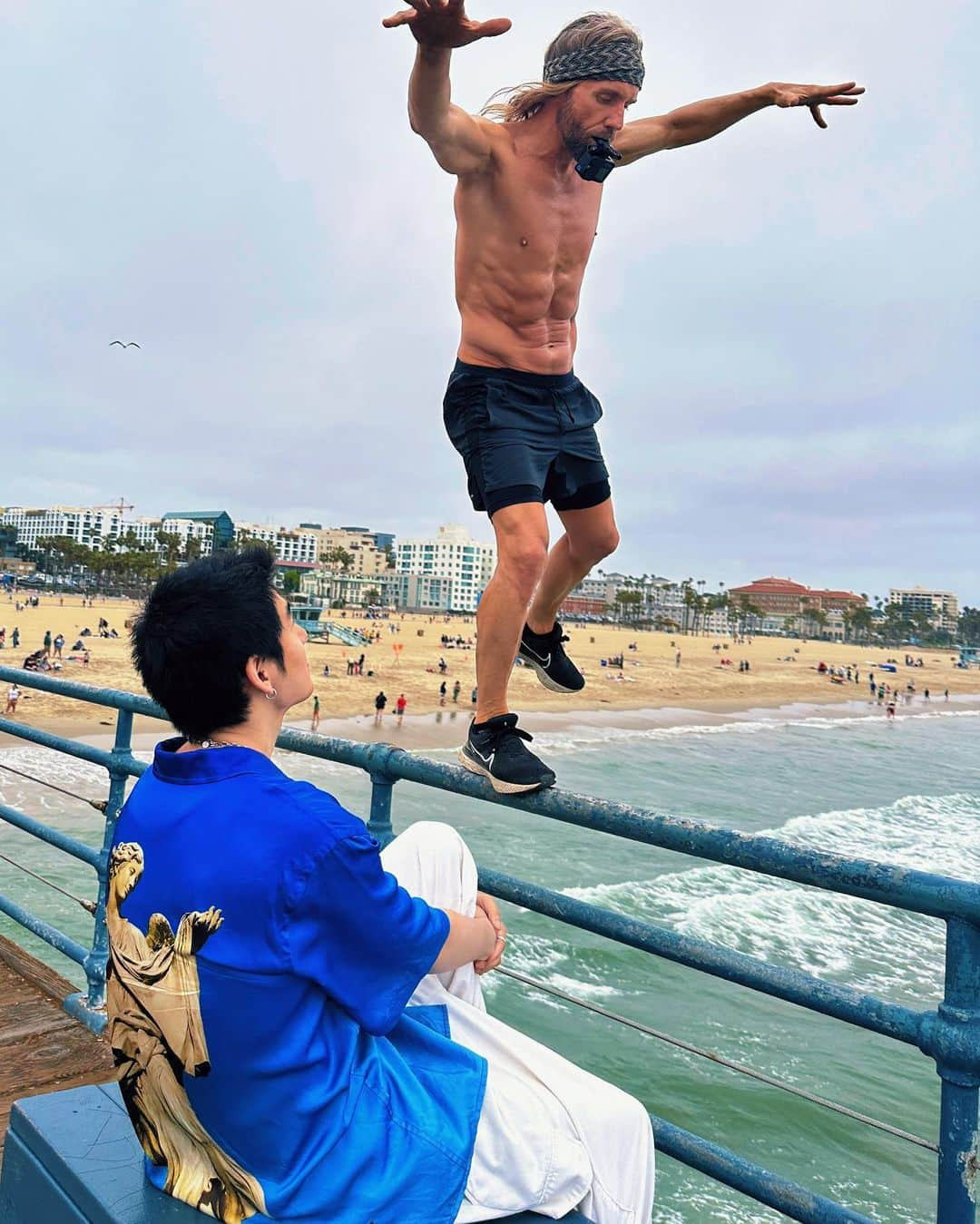 樋口葉生さんのインスタグラム写真 - (樋口葉生Instagram)「santa monica 🎠🏖」6月16日 18時18分 - haohiguchi