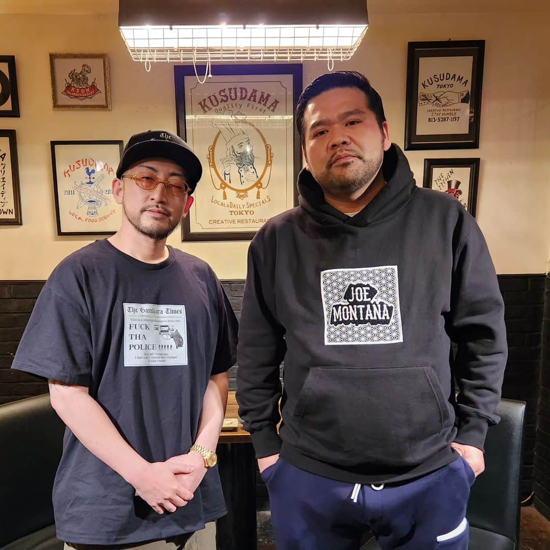 漢のインスタグラム：「NORIKIYOとの対談アップしたぜ。ニューアルバム『犯行声明』スゴく良いぜ！  https://youtu.be/0aSSGb5D_p4  #マクガフィン」