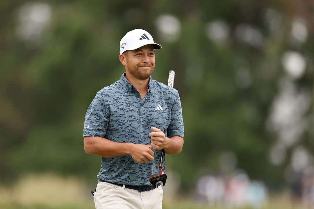 ザンダー・シャウフェレのインスタグラム：「Round 1 in the books. Back out tomorrow 1:54pm PDT @usopengolf」