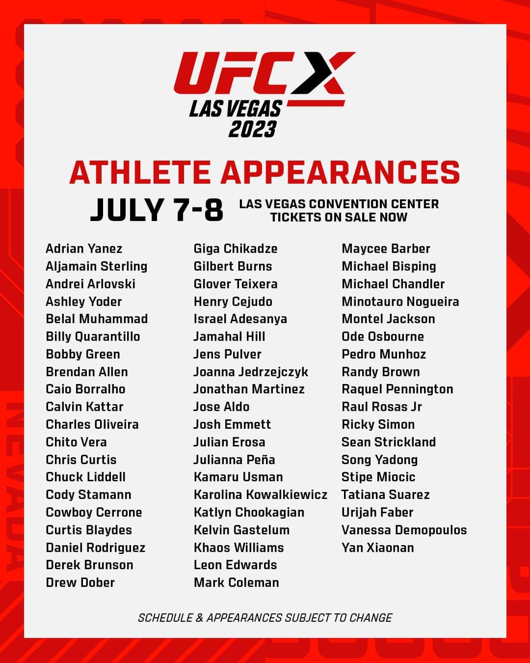 UFCさんのインスタグラム写真 - (UFCInstagram)「Get ready folks, #UFCFightWeek is even BIGGER and BETTER this year🚨🚨🚨 We've got a full breakdown PLUS the official list of athlete appearances for #UFCX!   Tickets 🔗 Link In Bio | #UFC290」6月16日 10時05分 - ufc