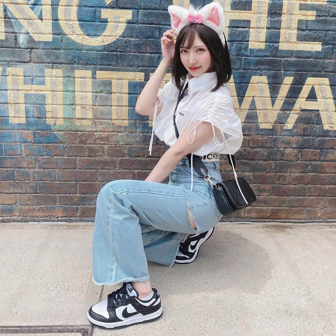 里仲ゆいさんのインスタグラム写真 - (里仲ゆいInstagram)「NIKEにハマってるからどうしてもNIKE見せたかった笑  ・ ・   #量産型 #量産型ヲタク #地雷 #地雷系女子 #自撮り #自撮り界隈 #コンカフェ嬢 #地下アイドル #キャバ嬢 #歌舞伎町 #costume #photography #pium  #lfl #ff #l4l #気になった人フォロー #いいね返し #japanesegirl #bonita #gravure #idol #followforfollowback #followme #隠しきれないヲタク#いいね返し #いいねした人全員フォローする #ディズニー #ディズニーシー #マリーちゃん」6月16日 10時22分 - __hinachannn