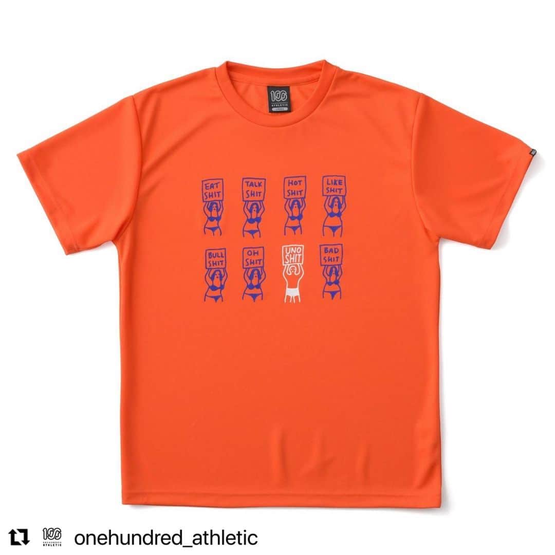 宇野薫さんのインスタグラム写真 - (宇野薫Instagram)「昨夜インスタライブで着ていた Tシャツはこちらです！  #Repost @onehundred_athletic with @use.repost ・・・ 新潟市の古町にある洋服屋「TADAYOI（ただよい）」にて、2023年6月24日（土）よりHOLY SHIT主催で開催されるポップアップストア『THE FULL MATCH 2023』で販売するアイテムのご紹介。  こちらは"HOLY SHIT"と"ONEHUNDRED ATHELTIC"のスペシャルコラボの第四弾。 8つのSHITの一つに"UNO SHIT（最高！！）"なUNOくんが加わった8 SHITなデザインは100A定番のドライTシャツで。イベント開催地である新潟ならでは（アルビレックス！？っぽい）なカラーでもリリースがあります。トレーニングのお供に是非。  ■8 SHIT DRY S/S TOP *UNO SHIT Ver. 販売価格：5,500円税込 カラー：ブラック、グレー、オレンジ サイズ：S, M, L, XL, XXL」6月16日 10時23分 - caoluno