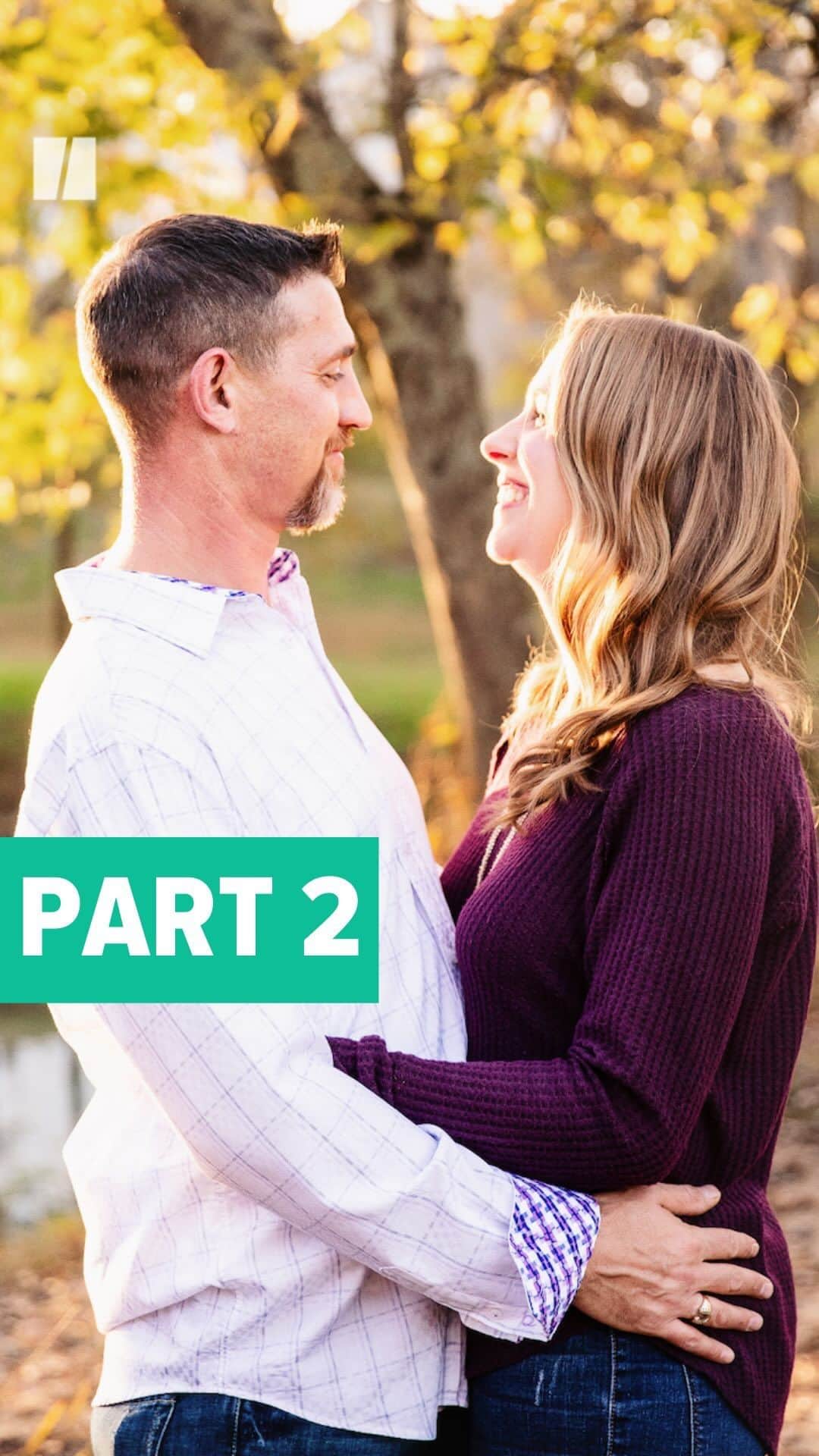 Huffington Postのインスタグラム：「In an essay for HuffPost, guest writer Megan Aronson opened up about being on the verge of divorce after 10 years of marriage — and then getting a second chance.  Aronson was ready to start a new life without her husband Kory, who had developed a devastating opioid addiction after injuring his back. However, much to her surprise, Kory emerged from a 30-day program a changed man.  “As he sat before me, humbly begging my forgiveness for everything he’d done, he was almost unrecognizable. He’d gained 30 pounds, his crystalline light blue eyes were clear again, and he had a sincere presence about him I hadn’t felt in a decade,” Aronson wrote.  “Before I met Kory, in my 20s, I had been introduced to a program called nonviolent communication, or NVC. … As we began our healing process in the early days of his sobriety, it seemed like something had stuck with him in all those years.”  “Compassion and empathy became a bridge across the chasm addiction had created between us. As Kory continued to honor and reflect my experiences back to me, I found myself slowly falling in love with him again.”  Read more at our link in bio.」