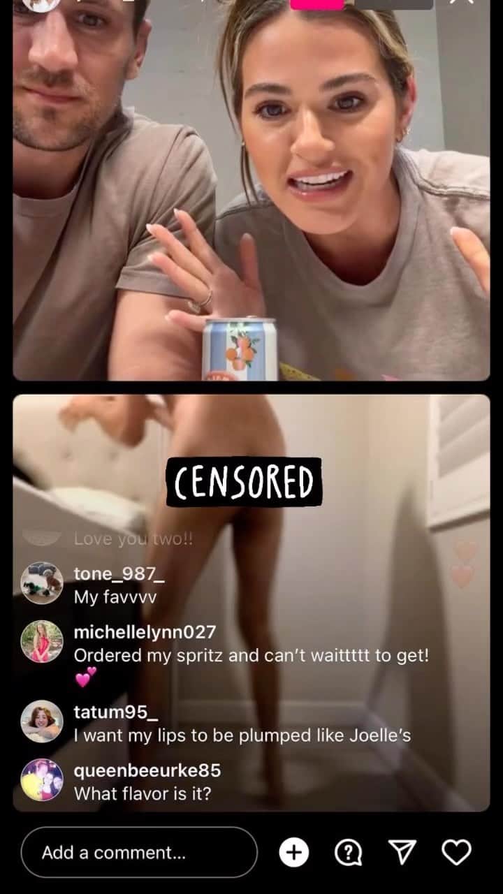 ジョーダン・ロジャースのインスタグラム：「When you click on the wrong person to join your IG live…😳😂 WHAT JUST HAPPENED?!?!? 😂😂😂」