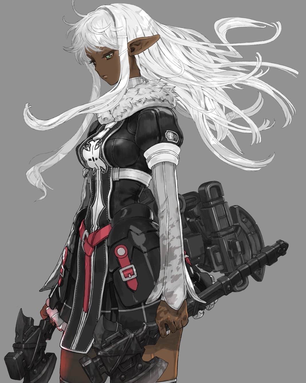 安田朗のインスタグラム：「神翼魔戦騎士メグミ・アスモデウス の発売記念イラストを描きました」