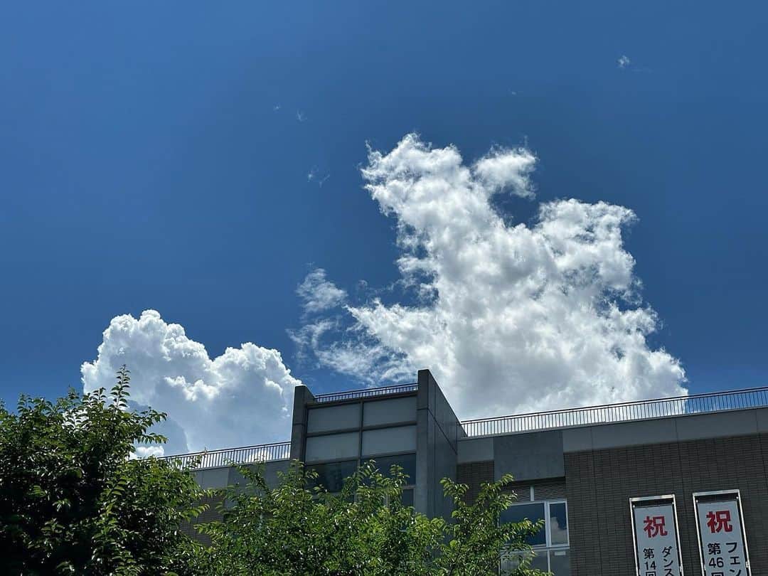 津田大介さんのインスタグラム写真 - (津田大介Instagram)「すっかり夏の雲である。」6月16日 12時30分 - tsuda
