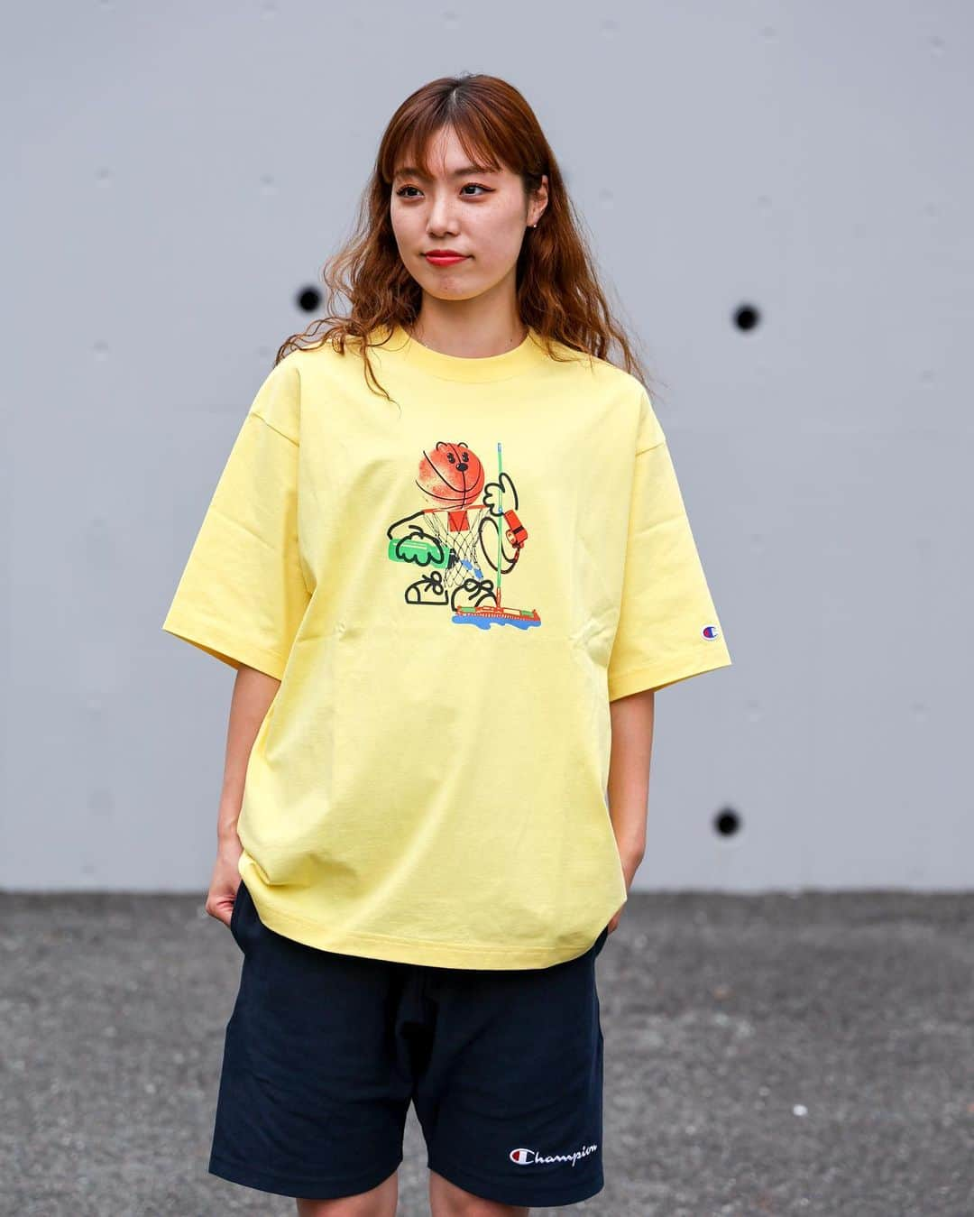 Champion Japanさんのインスタグラム写真 - (Champion JapanInstagram)「. 【Champion × HIKARU MATSUBARA】 2023/6/16(Fri) RELEASE.  Item:Short Sleeve T-shirts Number:C8-X366 Color:White,Pale Yellow,Black Size:S,M,L,XL Price:¥6,490  Staff  Men’s 170cm C8-X366/White/L  Women’s 169cm C8-X366/Pale Yellow/L  #Champion #チャンピオン #hikarumatsubara #shortsleeve #tshirt #ショートスリーブ #Tシャツ #BeYourOwnChampion #ルールは自分の中に #BYOC」6月16日 13時05分 - champion_japan