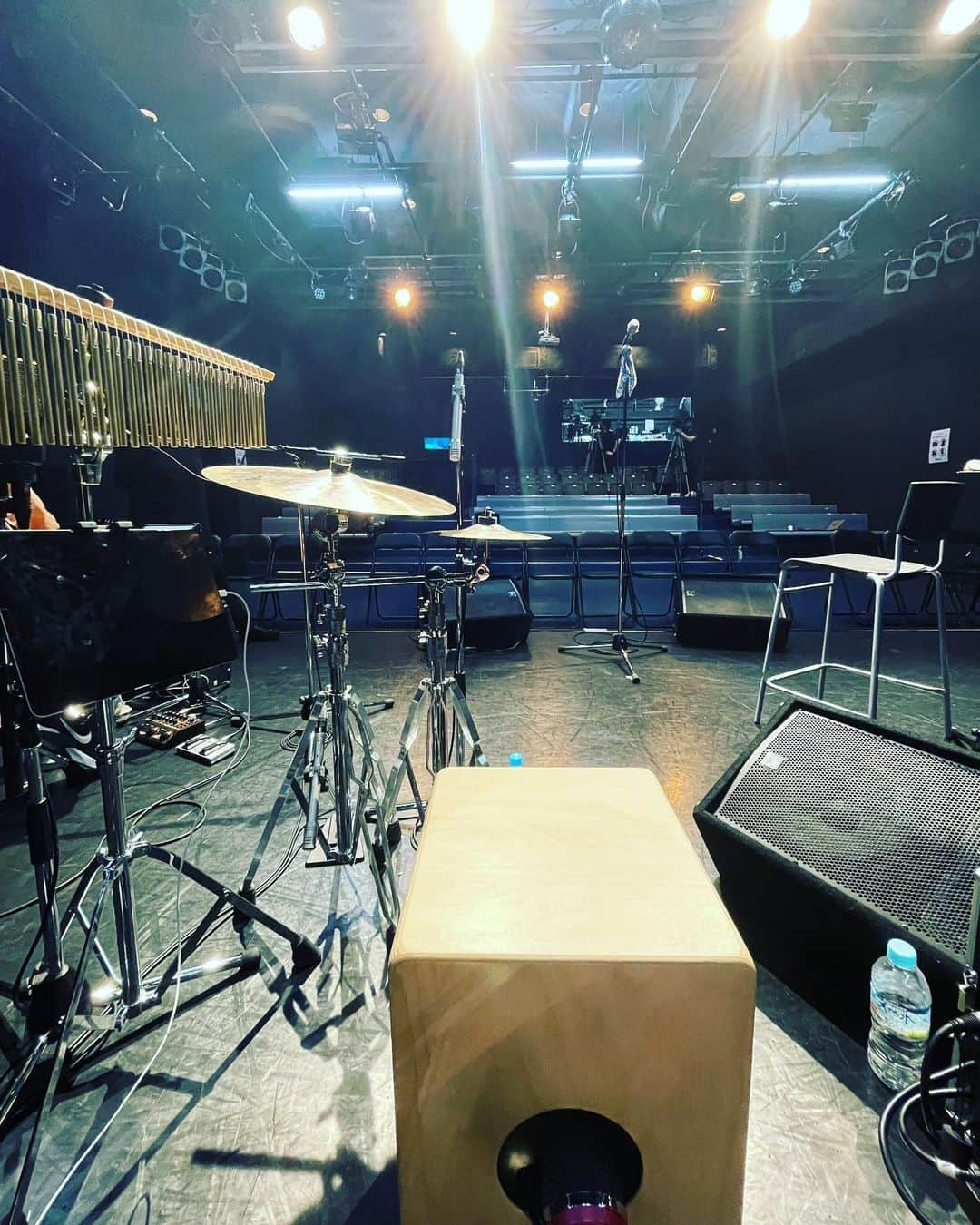 Nosukeさんのインスタグラム写真 - (NosukeInstagram)「2023.6.16 横浜ミントホール  #ニコラスエドワーズ #cajon #schlagwerk #sabiancymbals #nosuke」6月16日 13時18分 - nosukedrummer