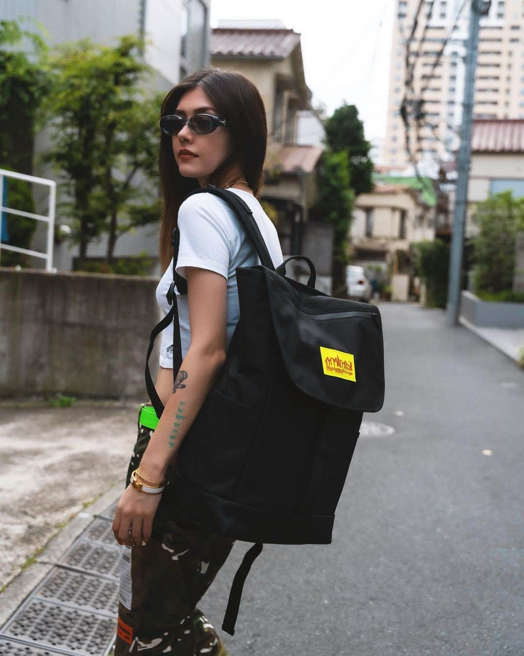 Niinaさんのインスタグラム写真 - (NiinaInstagram)「ManhattanPortage🖤 #ManhattanPortage」6月16日 14時57分 - niina__official