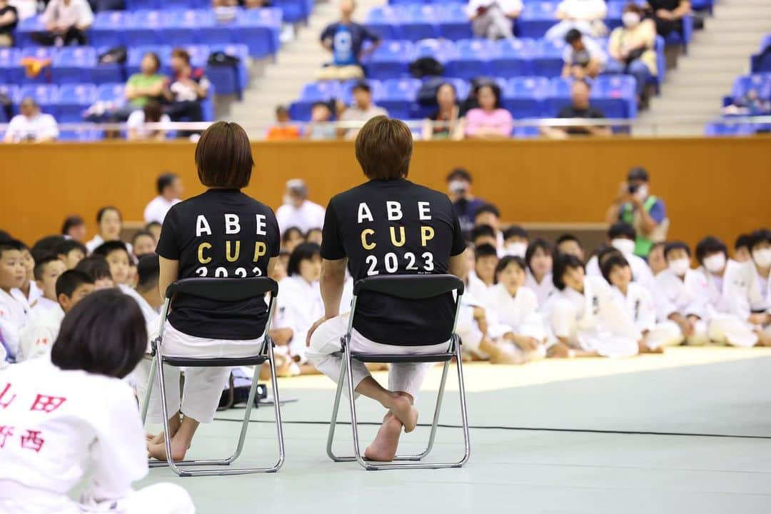 阿部一二三のインスタグラム：「. ABECUP2023🏆  みんなの最高の笑顔が見れて良かった😆  #ABECUP2023  写真：アフロスポーツ/JOC」