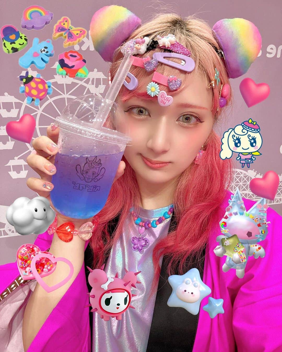 しなこさんのインスタグラム写真 - (しなこInstagram)「屋台のおねぇちゃん🍧💕•*¨*•.¸¸♡•*¨*•.¸¸♡•*¨ ...