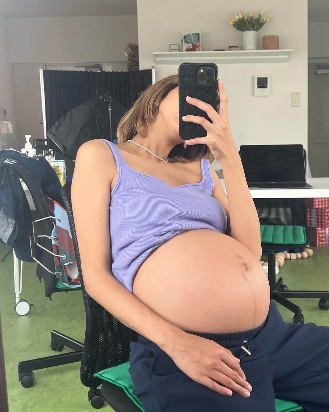 古賀あかねのインスタグラム：「🤰」