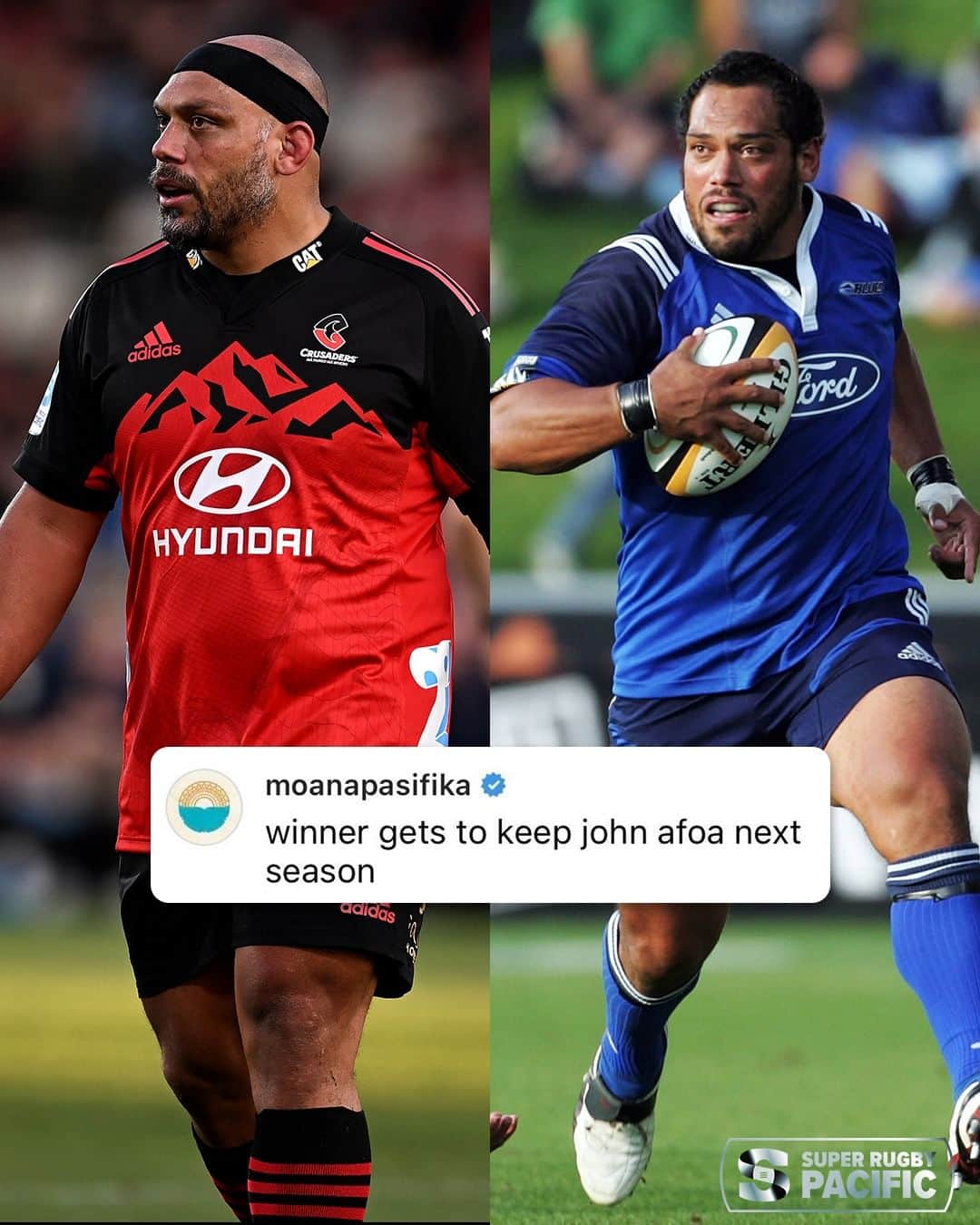 Super Rugbyのインスタグラム：「There's more than a finals spot on the line 👊  🇳🇿 7:05pm NZT - @skysportnz  🇳🇿 5:05pm AEST - @stansportau   #CRUvBLU #WelcomeToYourSuperStage #SuperRugbyPacific」