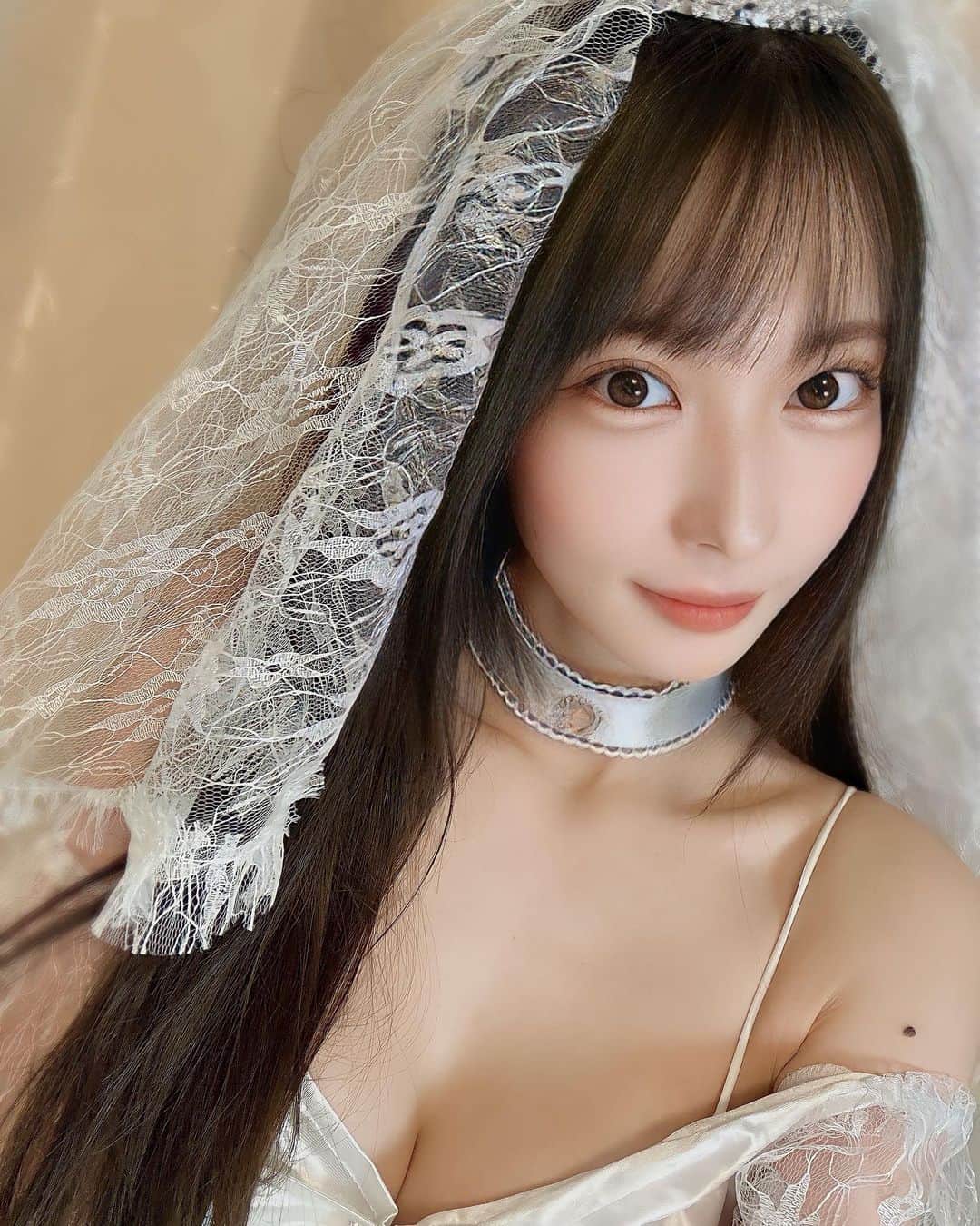 大野真依のインスタグラム：「👰🏼‍♀️✨️」