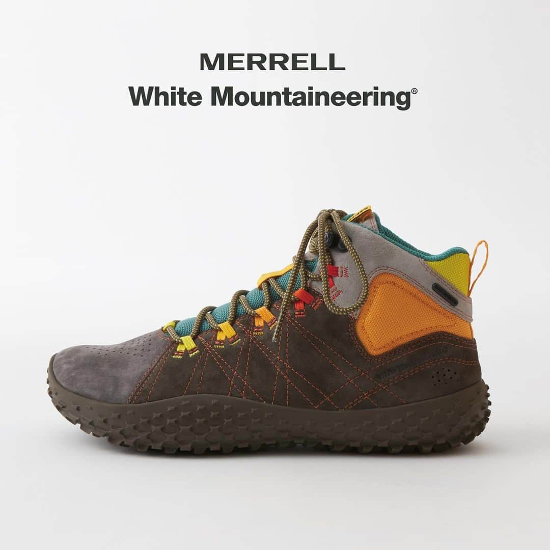 ホワイトマウンテニアリングさんのインスタグラム写真 - (ホワイトマウンテニアリングInstagram)「_  White Mountaineering × MERRELL Release on Tomorrow!  White Mountaineering × MERRELL SNEAKER "WRAPT MID WATERPROOF" ￥28,600（Tax in）  #whitemountaineering #merrell #wraptmidwaterproof #barefootshoes」6月16日 17時04分 - whitemountaineering_official