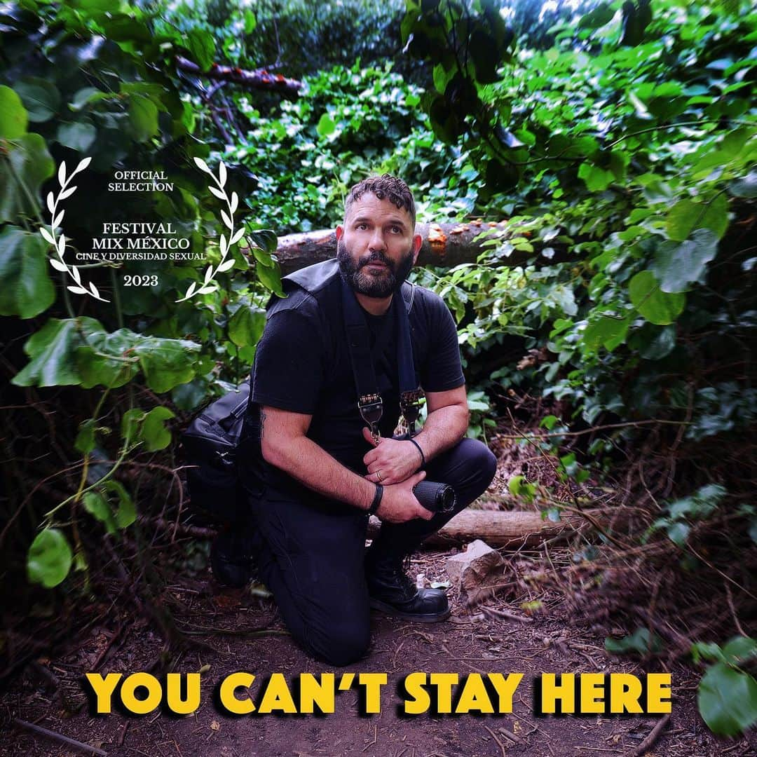 ギレルモ・ディアスのインスタグラム：「Encore screening of @youcantstayherefilm (No Puedes Quedarte Aquí) TONIGHT at 8:40pm at @cinepolismx Diana, Mexico City @mixfilmfest with filmmaker @toddverow, star @guillermodiazreal & producer @jameskleinmann in person.   #youcantstayhere #youcantstayherefilm #youcantstayheremovie #toddverow #guillermodiaz #guillermodíaz #queercinema #queerfilm #lgbtqfilm #queerhorror #queerthriller #newqueercinema」