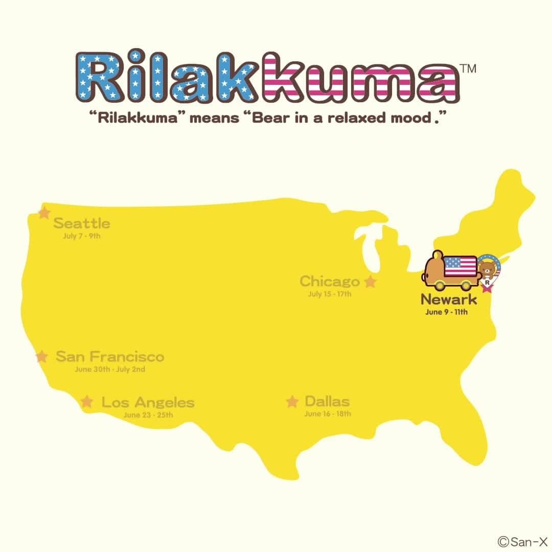 Rilakkuma US（リラックマ）さんのインスタグラム動画 - (Rilakkuma US（リラックマ）Instagram)「Dallas ...