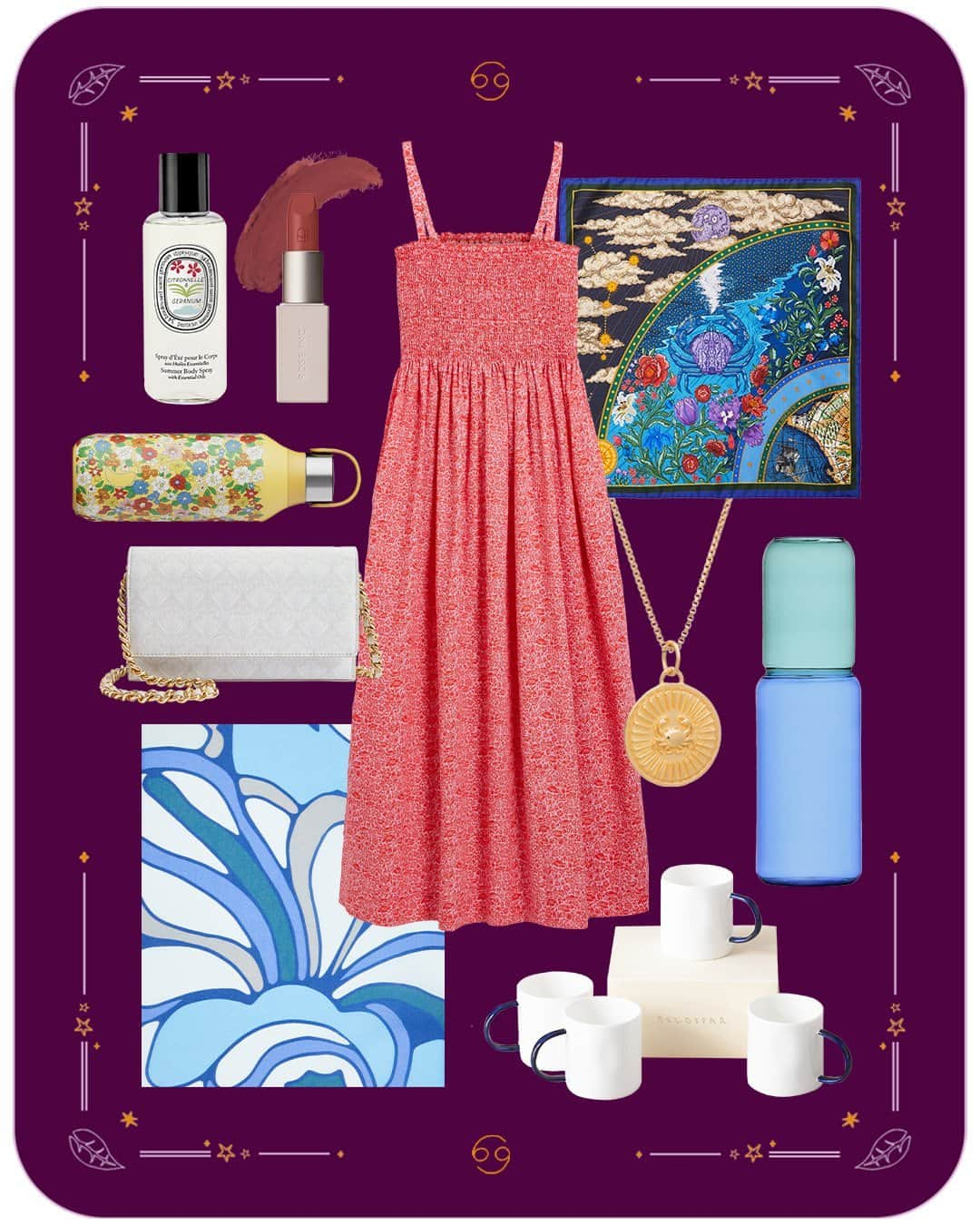 リバティオブロンドンのインスタグラム：「From 22 June, it’s officially Cancer season ♋​ But what to gift this highly intuitive water sign?​  At the link in bio, find Lady Liberty's edit of the best buys for the Cancerian in your life 🦀💫​ ​ #CosmicOrdering #CancerSZN #CancerStarSign #Astrology #AGiftLessOrdinary​」