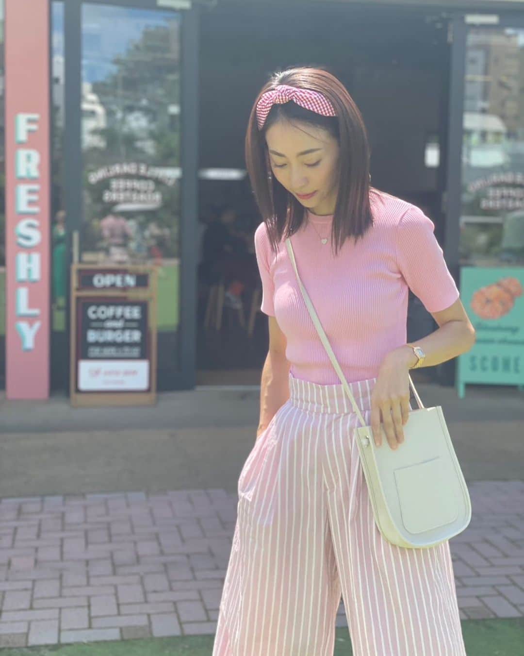 木本泉さんのインスタグラム写真 - (木本泉Instagram)「- @tsurubymarikooikawa のトップスとパンツ🍓  可愛いすぎてスカートも購入💓  #tsurubymarikooikawa#pink #sharegreenminamiaoyama」6月16日 20時01分 - izumikimoto