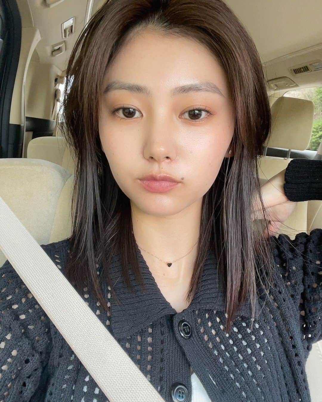 岡本莉音のインスタグラム：「鶴さんカラー☺︎☺︎」