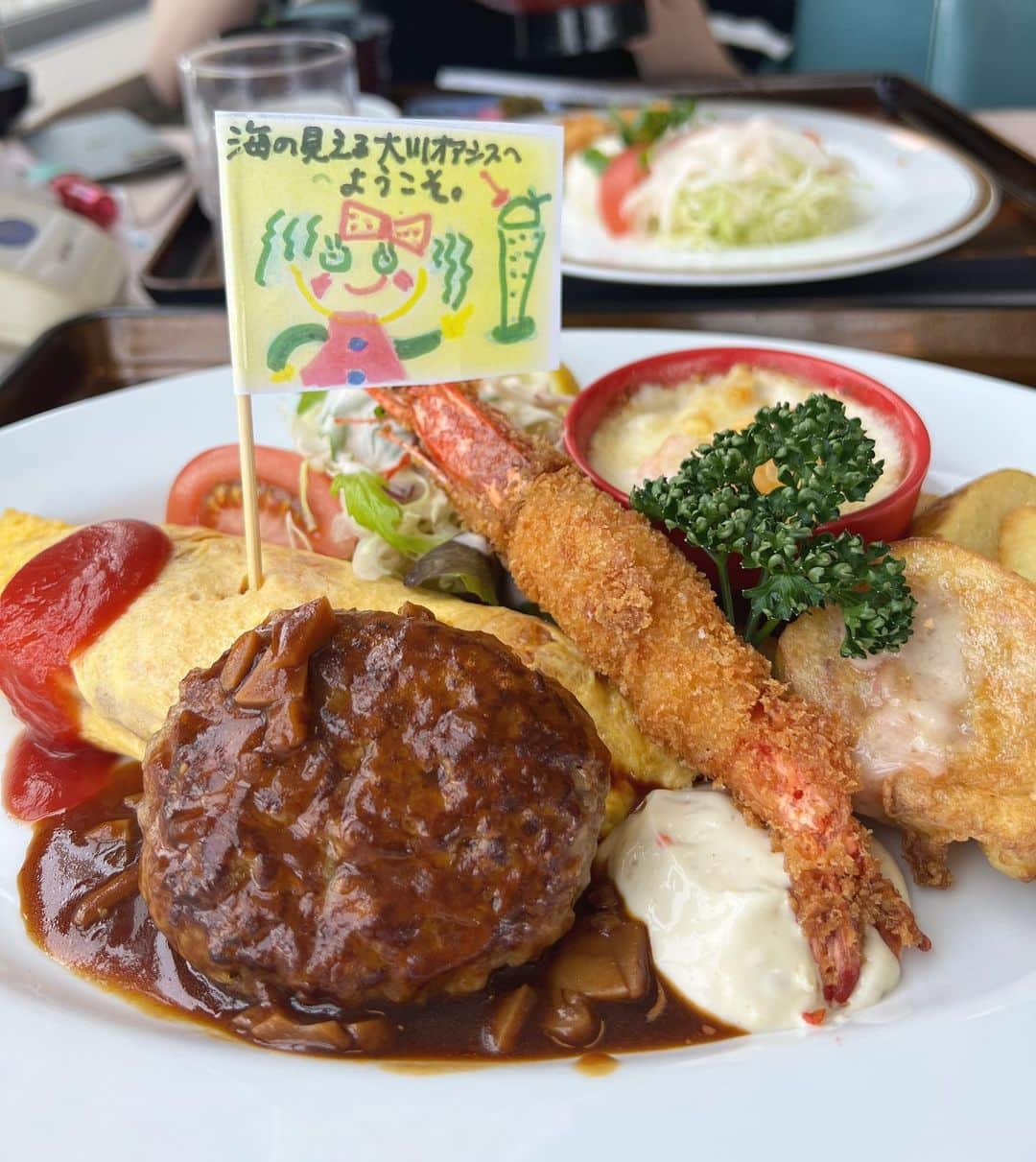 高畑結希さんのインスタグラム写真 - (高畑結希Instagram)「. 大人のお子様ランチ🍽️ テンションあがる〜！！  今週も、お疲れさまでした✌️ . #大川オアシス #喫茶店 #純喫茶 #香川 #香川カフェ #東かがわ #カフェ #ランチ #ワンプレート #cafe #ranch」6月16日 20時47分 - yuhki_takahata