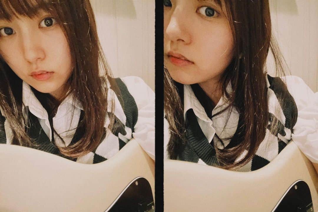 杉岡泉美のインスタグラム：「今日もお疲れ様でしたー！🎸🎸🎸」