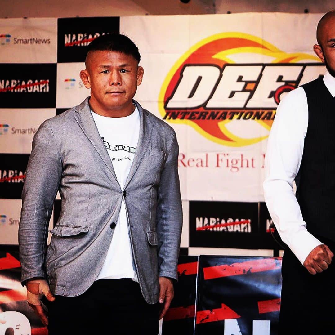 北岡悟のインスタグラム：「『DEEP VS NARIAGARI』 #DEEP × #NARIAGARI #DEEPVSNARIAGARI #2023年7月23日 ©️ @mmaplanetstaff @mmaplanetoldpix」