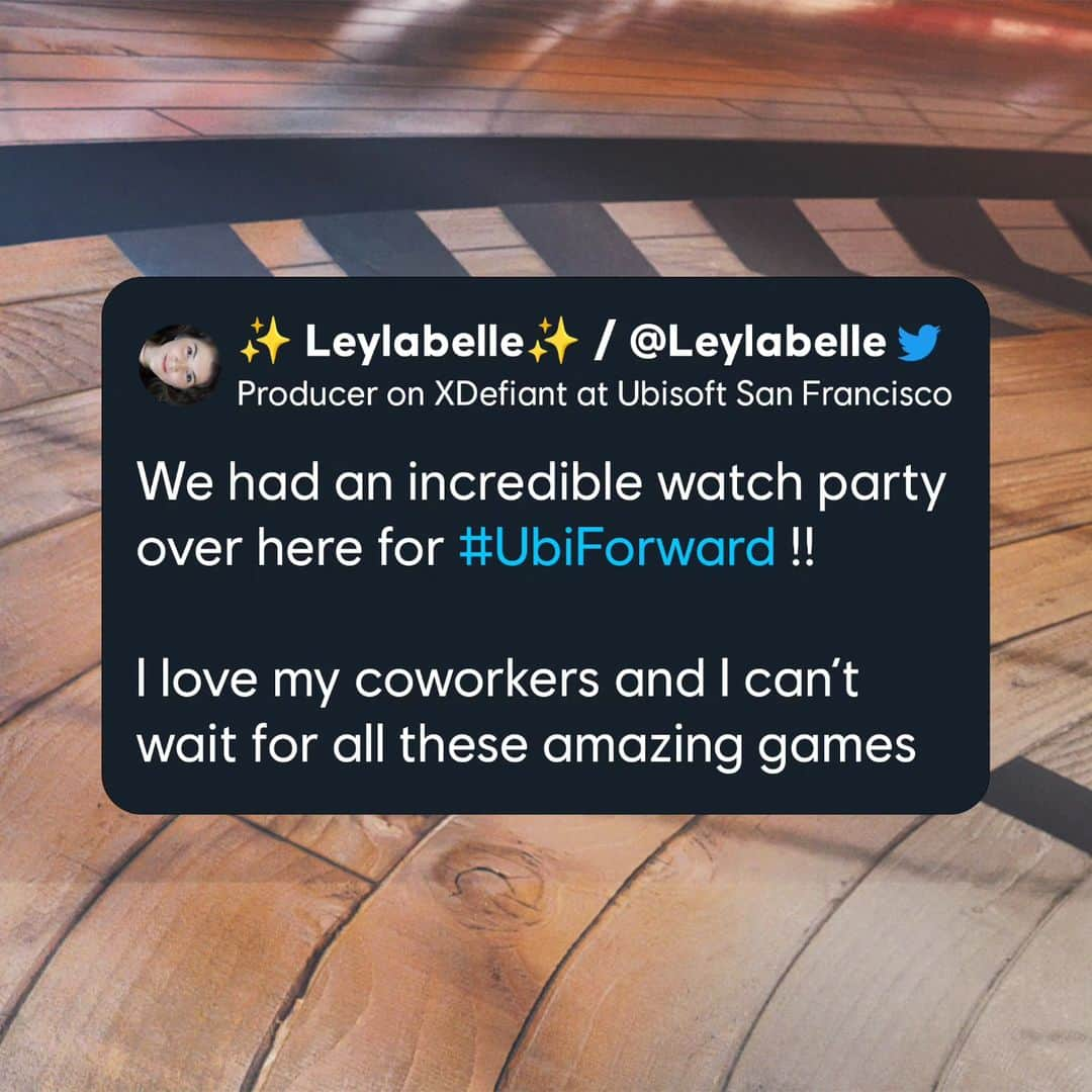 Ubisoftさんのインスタグラム写真 - (UbisoftInstagram)「So proud 😭🥺 From the teams on stage, to those celebrating in our studios around the world, a huge congratulations to everyone involved in making this year's #UbiForward a huge success 👏👏 #LifeAtUbi」6月16日 21時52分 - ubisoft