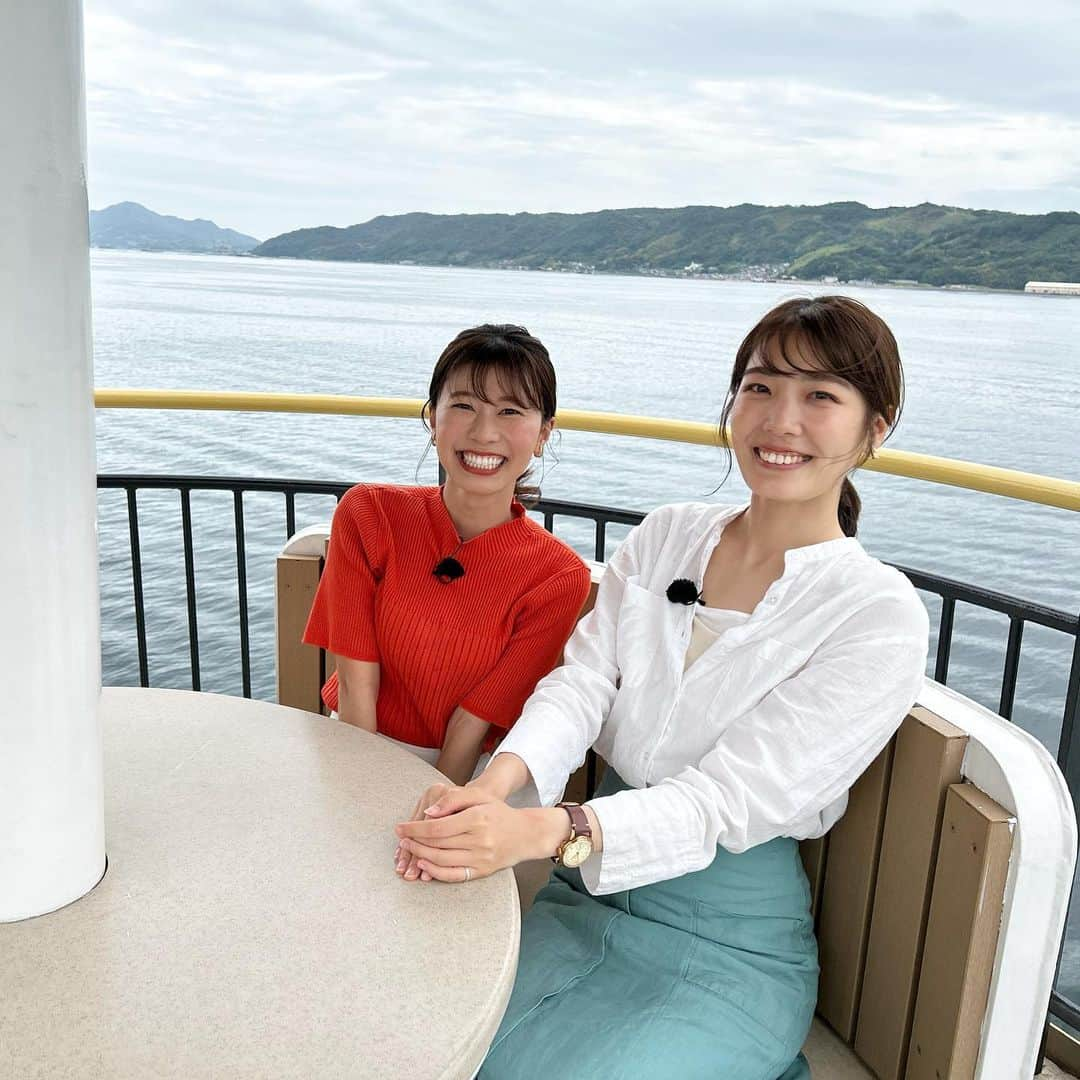 河谷麻瑚さんのインスタグラム写真 - (河谷麻瑚Instagram)「.   【石川テレビ・富山テレビ】ご覧の皆さん！💖　 　 6月19日(月)！！ 阪急交通社さんの特番に出演します😍💖　 阪急交通社創業75周年特別企画！　 『7つのおもてなしで紡ぐ！　 　　　涼風感じる瀬戸内3日間』　 阪急交通社ならではの！　 こだわりが詰まったプラン💖　 遊覧船に乗ったり、厳島神社、松山城に行ったり🫶　 盛りだくさんの内容です！　 放送を見て、是非！　 阪急交通社で旅に出かけて欲しい💖　 　 石川テレビは、6/19(月)10:55〜11:20！　　　 →リフレッシュの放送の後すぐ😄　 　 富山テレビは、6/19(月)14:25〜14:55！    ロケに一緒に参加したのは、　 アドバンスの松本愛ちゃん✨💕　 好きな芸人(ジェラードン)の話で大盛り上がりw  楽しい3日間ロケでした💖　 　 写真たくさんあるので、　 放送まで毎日更新しまーす！🤭💕　 　 #阪急交通社#石川テレビ#富山テレビ」6月16日 21時52分 - makokawatani