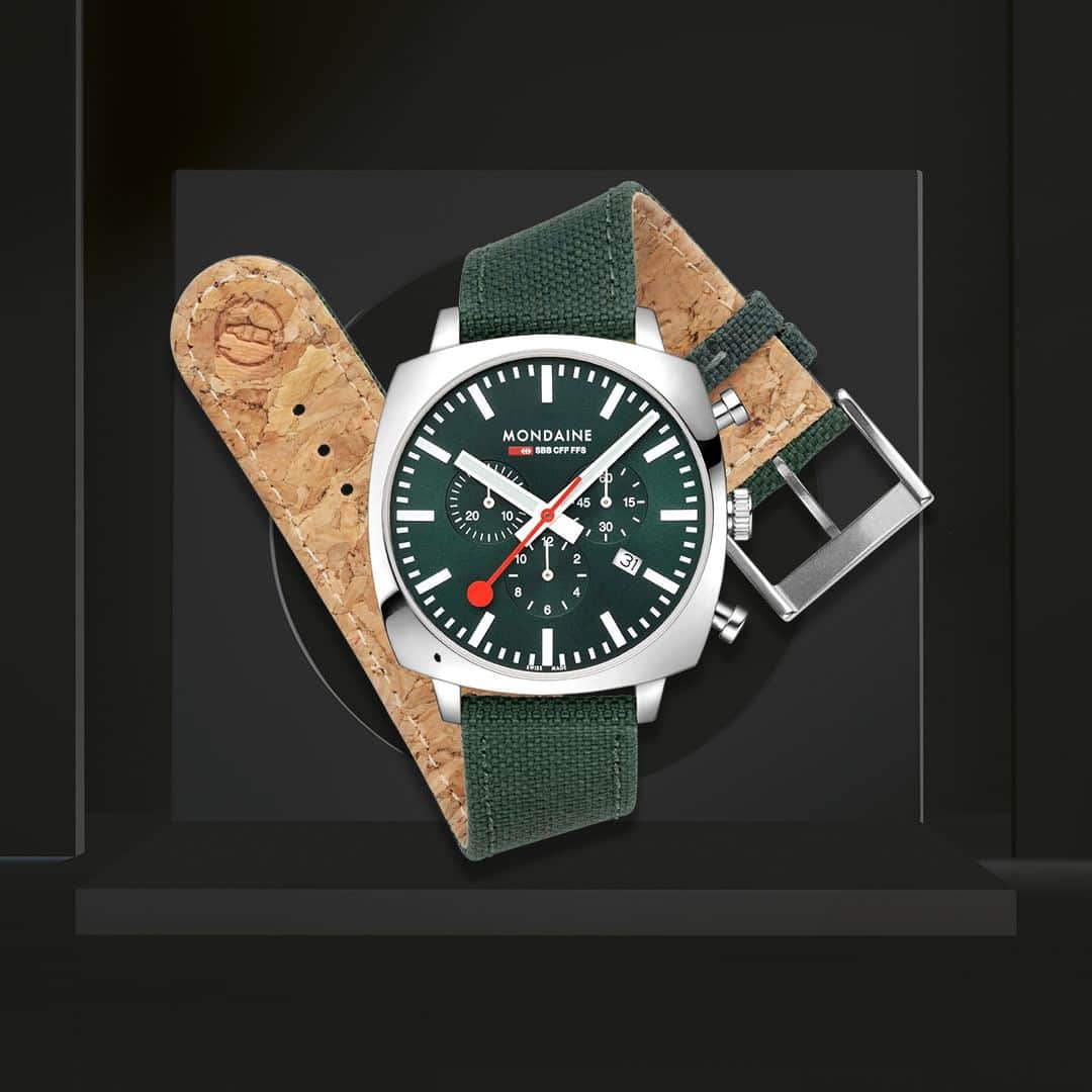 モンディーンさんのインスタグラム写真 - (モンディーンInstagram)「MONDAINE's commitment to sustainability is as iconic as the design of our watches.  #ASICONICASYOU」6月16日 23時00分 - mondaine_watch