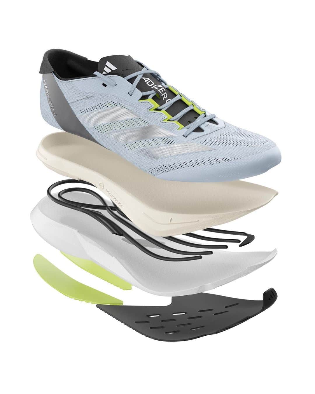 adidas Runningさんのインスタグラム写真 - (adidas RunningInstagram)「Packed with race-day tech, the #Adizero Boston 12 is here to help you train like a champion.  With a lightweight, breathable fit and glass fiber-infused ENERGY RODS 2.0 achieving high-performance midsole stiffness, preparing for your next PB just got exciting.  Swipe it. ➡」6月17日 0時01分 - adidasrunning