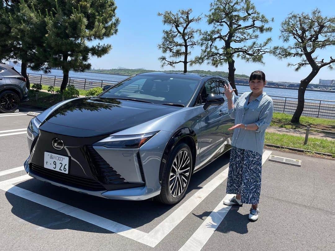 のインスタグラム：「圭Tube⭐️レクサスRZ公開されてまーす🤩 https://youtu.be/VAVsFY4oZHY  #レクサス #RZ #圭Tube #圭チューブ #竹岡圭」
