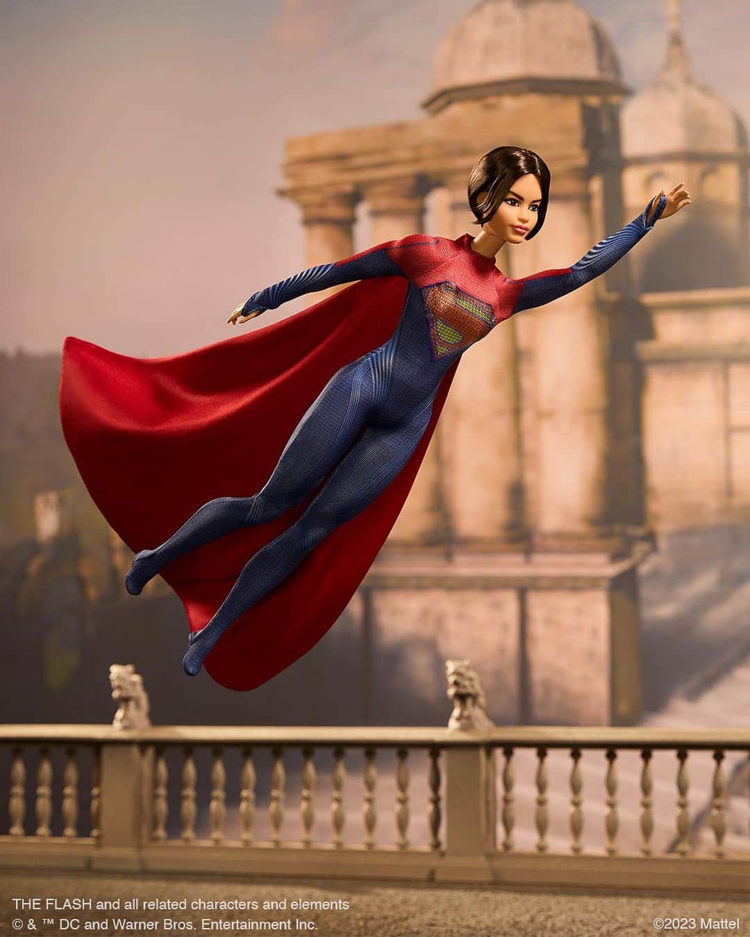 バービーのインスタグラム：「Iconic ⚡Get ready for heroics with the one and only Supergirl Barbie doll inspired by @SashaCalle in @DCtheFlash, now playing only in theaters. #Barbie #TheFlashMovie」