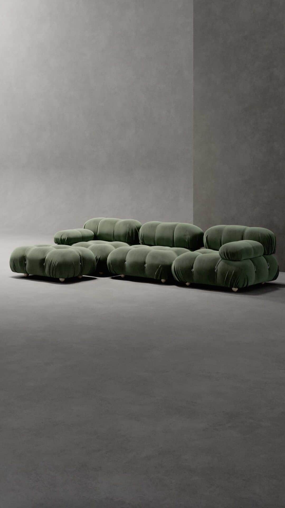 B&B Italiaのインスタグラム：「A dreamlike vision in the sky. New dimensions of comfort and style with the Camaleonda sofa system in 3D.  @mariobelliniarchitects  #bebitalia #design #Camaleonda」