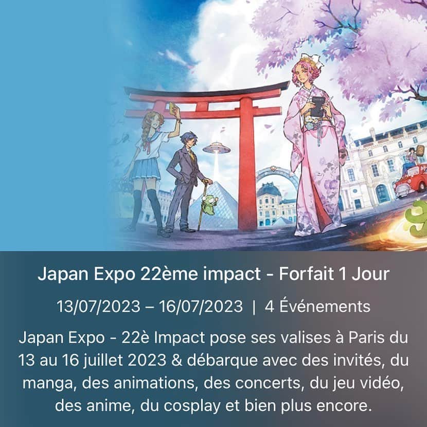 益子侑さんのインスタグラム写真 - (益子侑Instagram)「\\ 今年も行きます!!🔥🇫🇷🇯🇵 // 昨年も出演させていただいたフランス・パリで行われる世界最大級の日本文化とエンターテインメントの祭典『JAPAN EXPO』に、今年も出演させていただくことになりました✨✨ . 昨年に引き続き「iZA!」や「JAPANESQUE」、 そして今年はなななななんと 新曲「おにおんリング」も!!!!🧅 . （写真の後半は前回のものです🌸） ------ Japan Expo ：ヨーロッパ・フランス発、フランス最大の日本文化とエンターテインメントの祭典。今夏も２５万人超の来場予想。 パリのノール・ヴィルパントにて、2023年7月13日（木）〜 16日（日）の4日間開催。  #japanexpo #japanexpo2023 #france #paris #🇫🇷 #japanese #japan #iza #japanesque #yumashiko #yumashikoandkuniumideluxe #yumashikoanddeluxe」6月17日 1時52分 - yu.mashiko