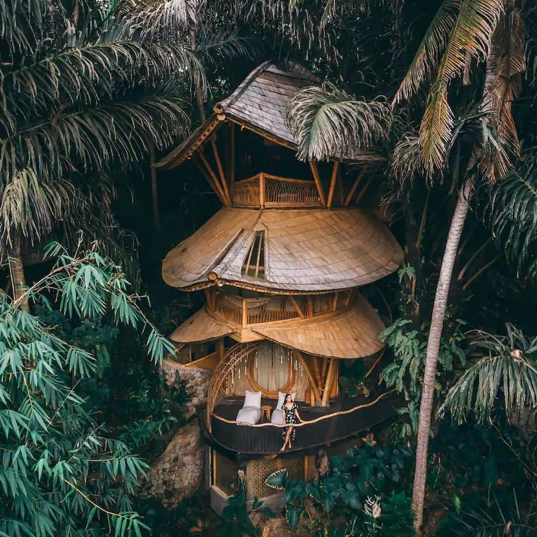 のインスタグラム：「That sound you hear is jaws hitting the (bamboo) floor.」