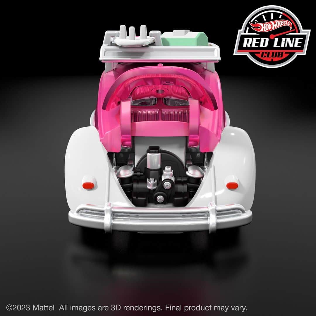 Hot Wheelsさんのインスタグラム写真 - (Hot WheelsInstagram)「Covered in Spectraflame Magenta, with an opening rear and removable surfboard, the RLC sELECTIONs Kawa-Bug-A makes the perfect edition to your collection.   Available for pre-order beginning 6/20 for Red Line Club members only. #HotWheels」6月17日 1時54分 - hotwheelsofficial