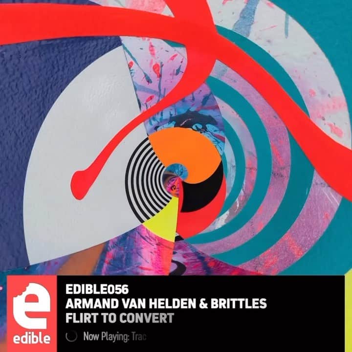 アーマンド・ヴァン・ヘルデンのインスタグラム：「Armand Van Helden & Brittles ‘Flirt To Convert’ is out now on Eat’s Everything’s Edible Records ! @armandvanhelden @brittlesdidit @eatseverything @ediblerecords」